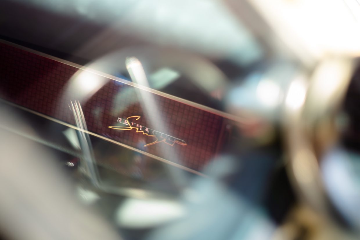 Singer Logo Porsche 911 Dashboard